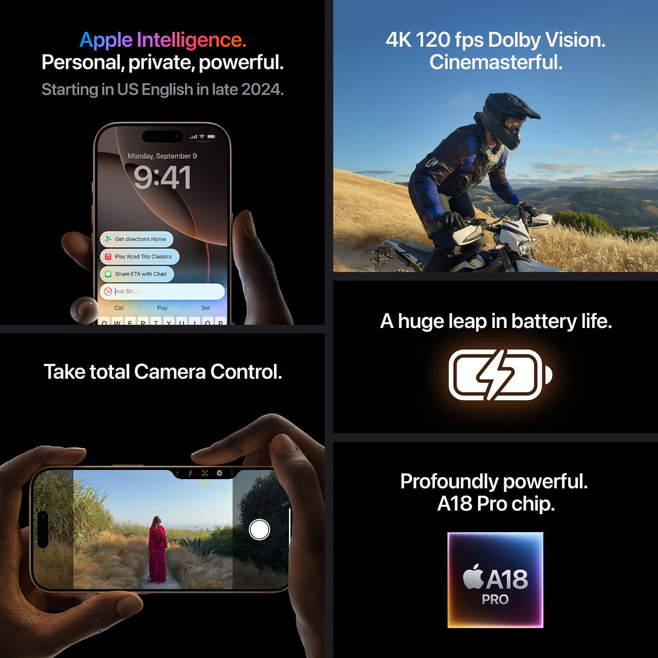 Apple iPhone 16 Pro – Unlocked  (Like New, IP68 Water Resistant) Phone Tech