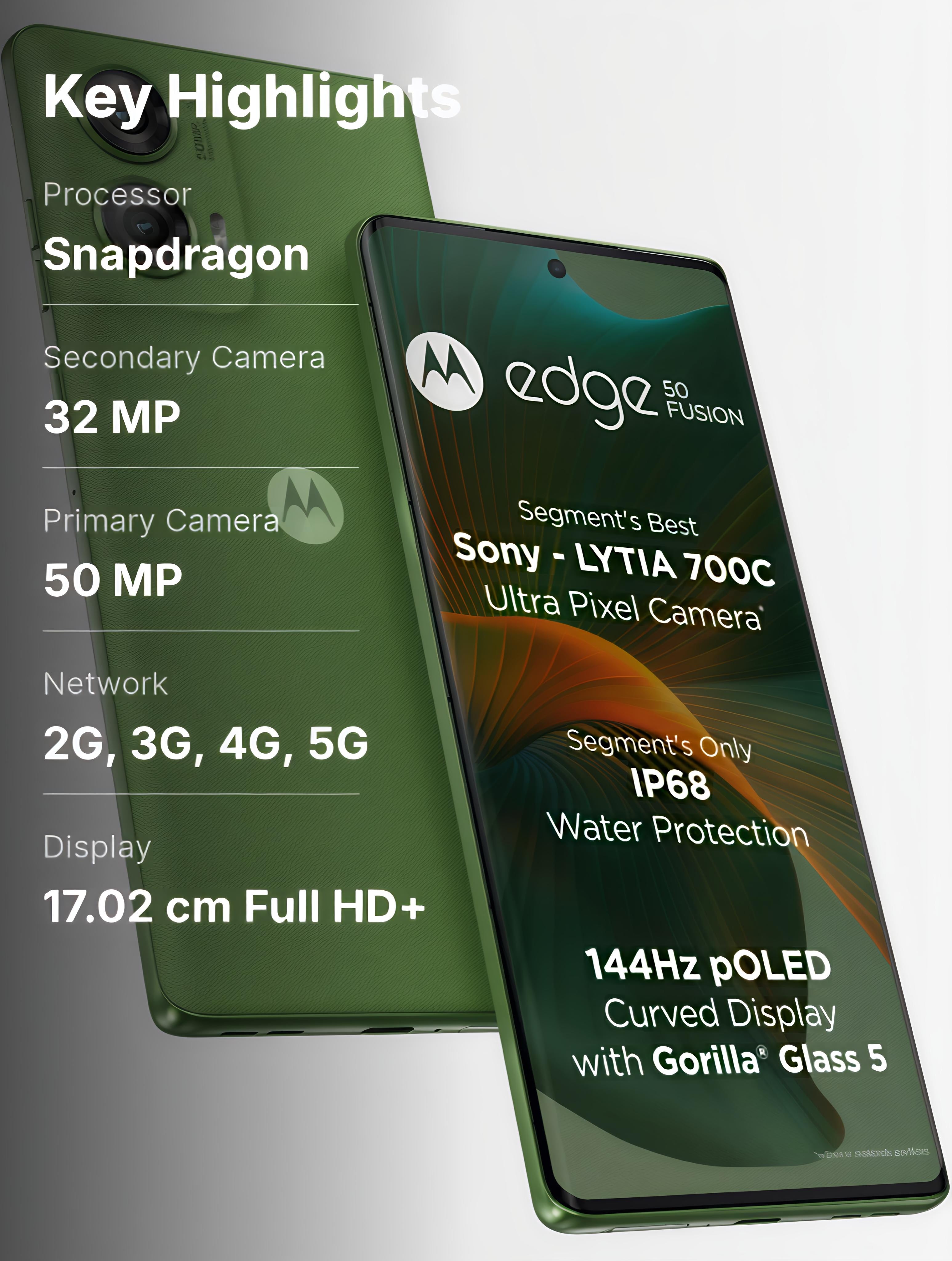 Motorola Edge 50 fusion 12/256 Phone Tech