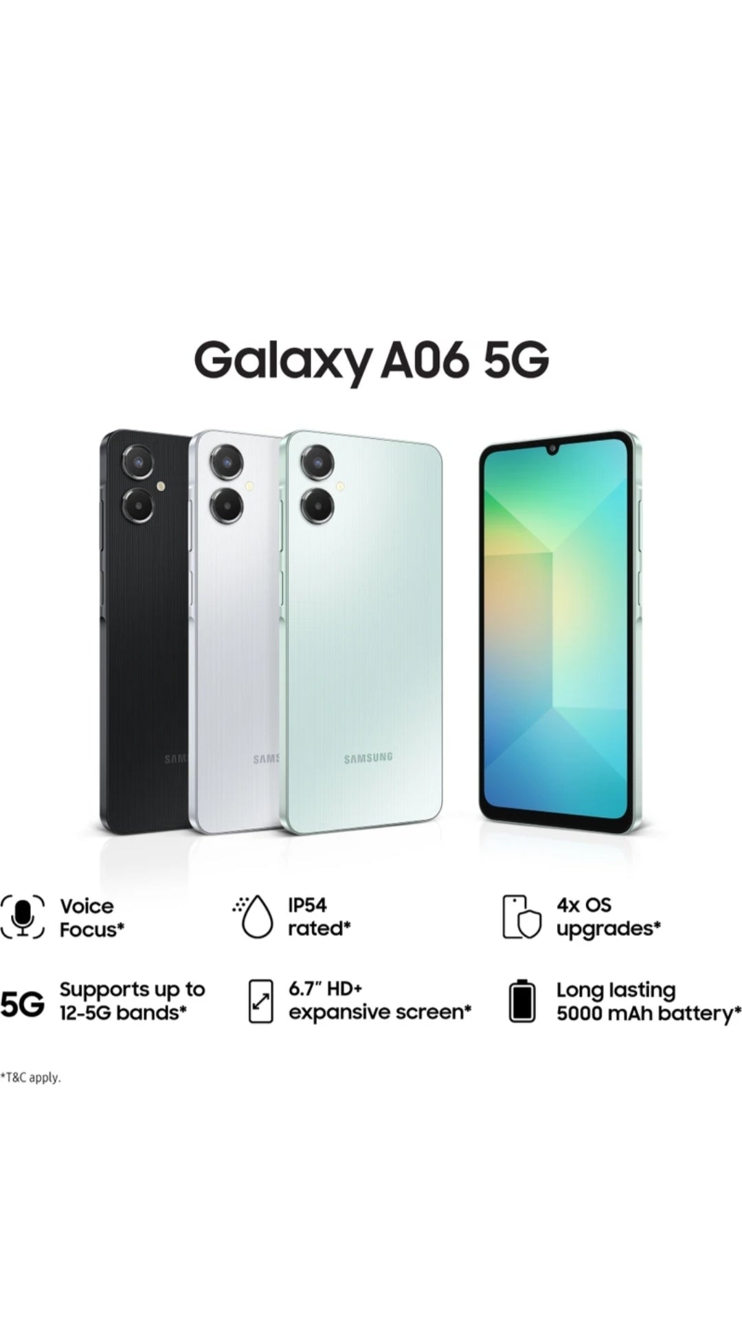 SAMSUNG GALAXY AO6 5G 4/64 Phone Tech