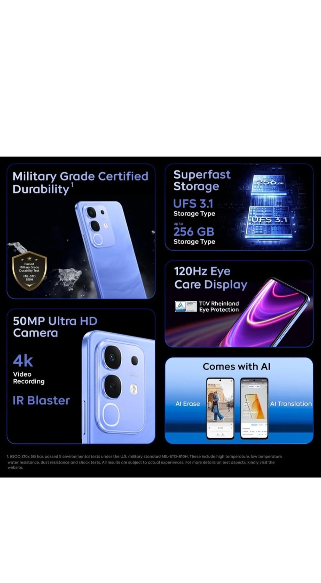 IQOO Z10x 6/128 Phone Tech