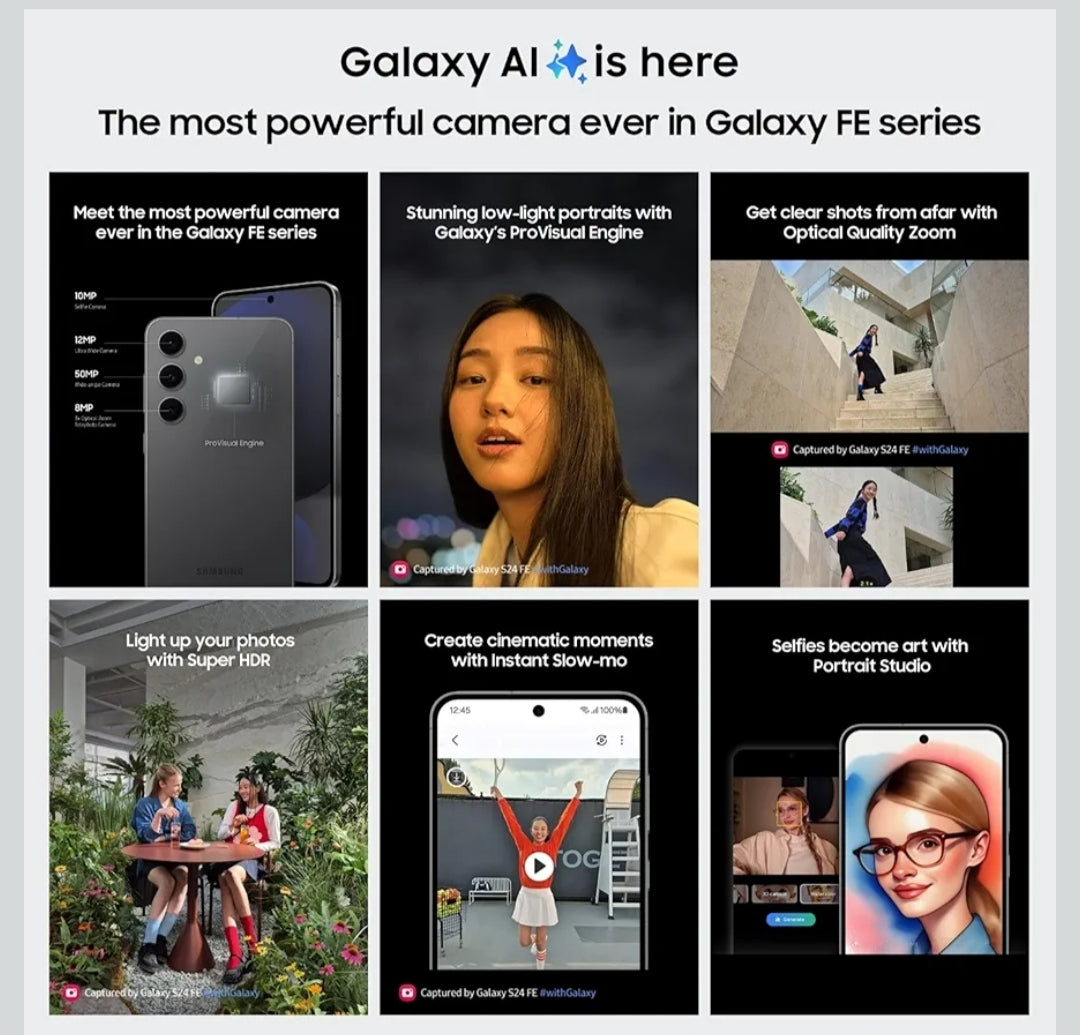 SAMSUNG S24 FE 8/256 Phone Tech