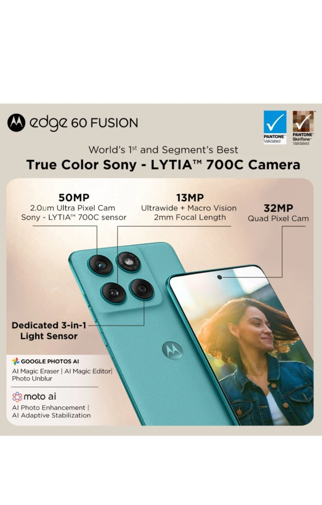 Motorola edge 60 fusion 8/256 Phone Tech