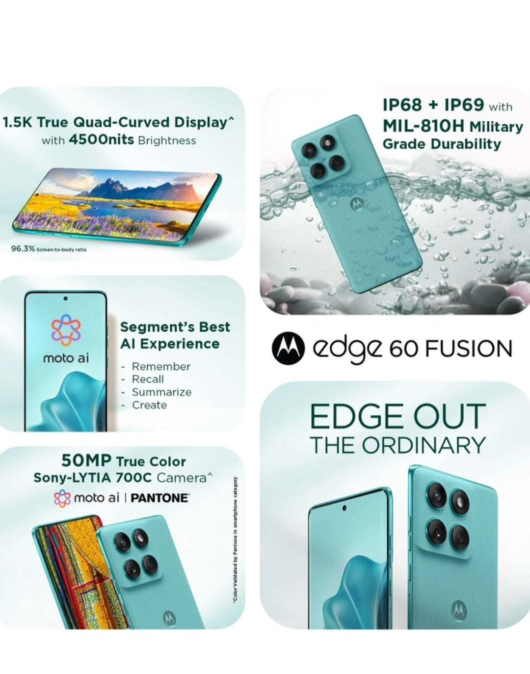 Motorola edge 60 fusion 8/256 Phone Tech