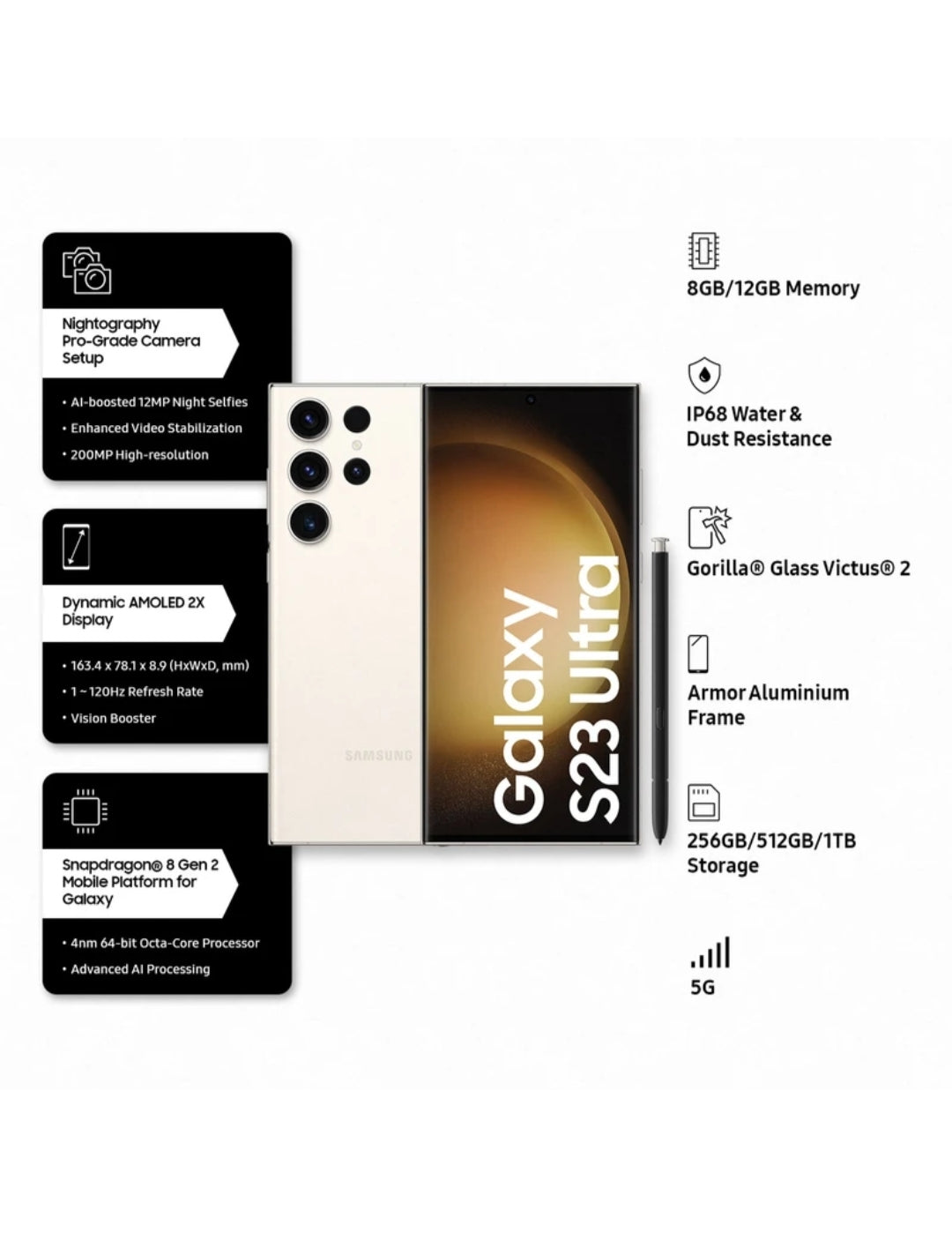 SAMSUNG S23 ULTRA Phone Tech