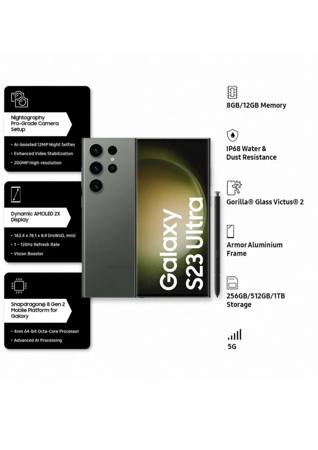 SAMSUNG S23 ULTRA Phone Tech